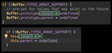 wrapping the offending code in an if () check