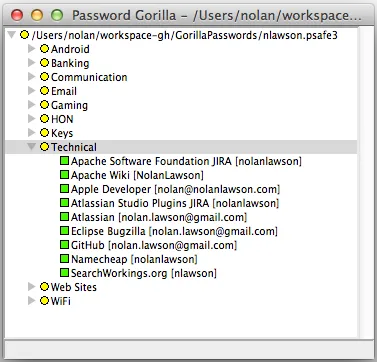 My password file.