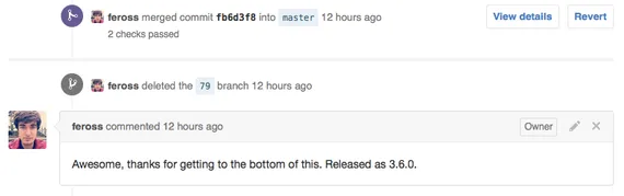 PR was merged!