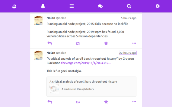 Screenshot showing the same image as above, but with a focus outline around the timestamp